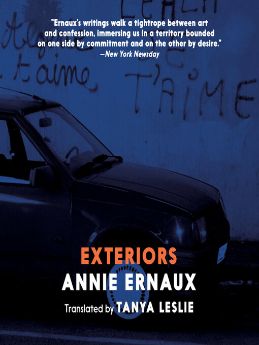 Title details for Exteriors by Annie Ernaux - Wait list